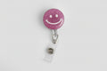 Glitter Badge Reel - Smiley Face