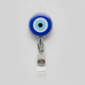 evil eye badge reel